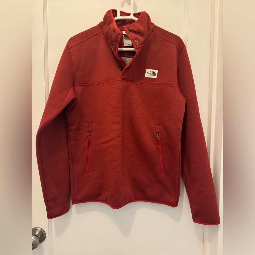 The North Face Red Pullover Jacket - image 1